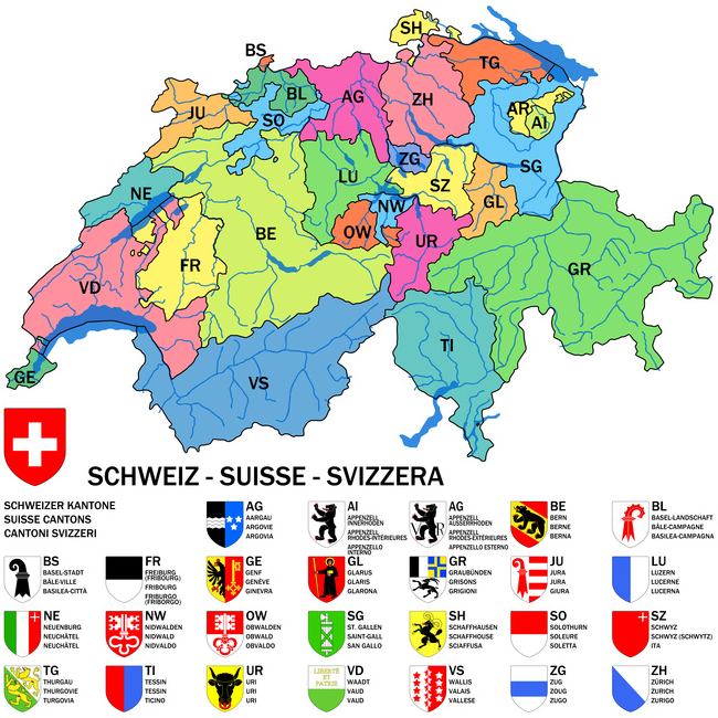 Cantons Suisses