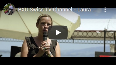 BXU Swiss TV - Laura Chaplin art exhibition in Vitznau