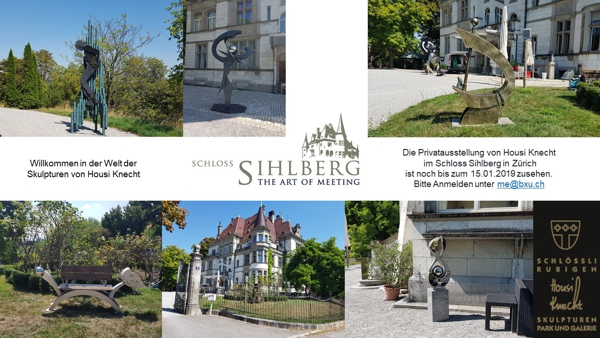 Ausstellung 'Housi Knecht' im Schloss Sihlberg in Zürich